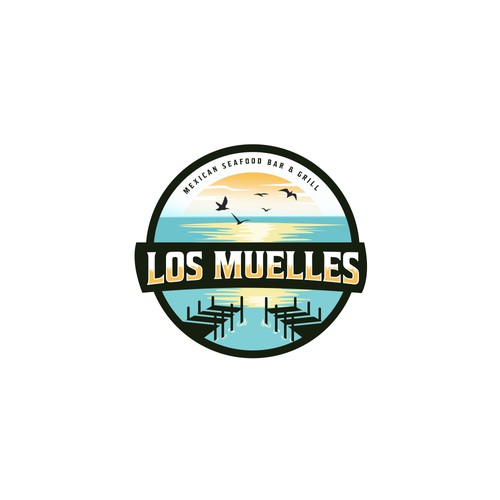 Coastal Mexican Seafood Restaurant Logo Design Ontwerp door The Seño