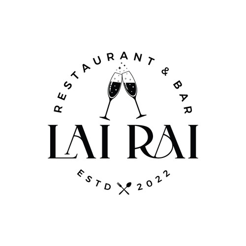 Design an approachable logo for a Vietnamese American fusion restaurant and bar - Lai Rai Design by Ruve