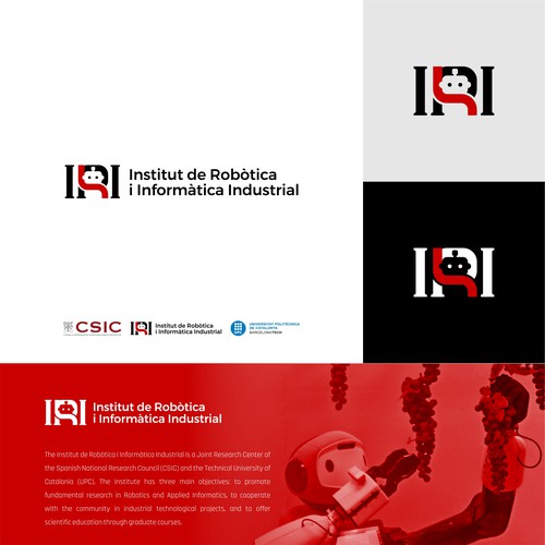 Create a logo for a scientific research institution on robotics and intelligent systems Design by NYEgeeks