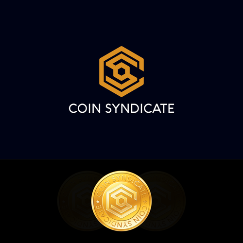 Logo for Coin Syndicate Influencer Agency Design by Alfienock