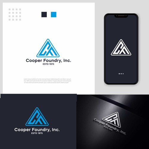 50 YEAR FOUNDRY LOGO|EMBLEM REDESIGN Diseño de rouf_art