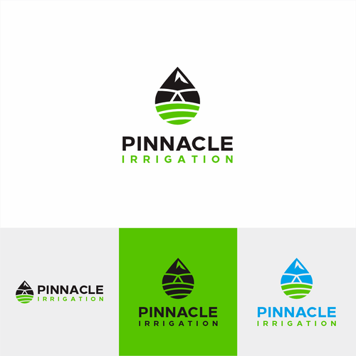 Brand new irrigation company looking for bold and statement-making logo Design by -Artventure-