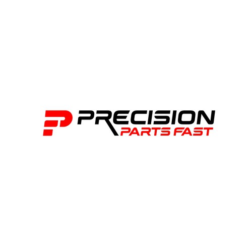 Logo Design for 'Precision Parts Fast' Company Design von Yeison Higuera