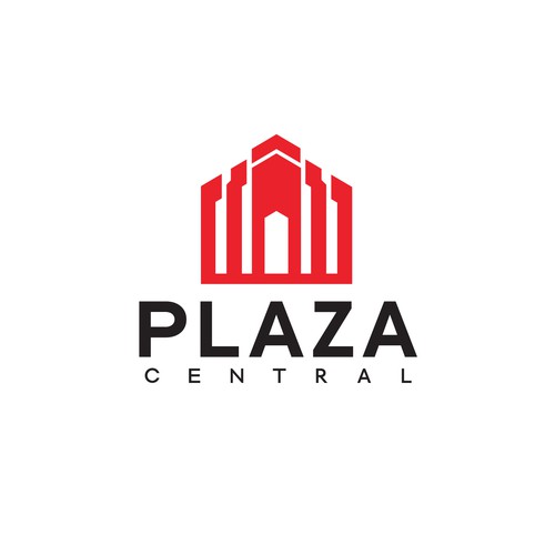 Logotipo Plaza Central Design by Sredic Design Studio