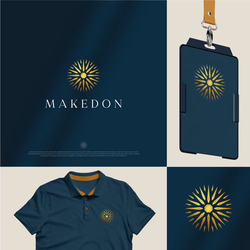 Design a modern logo inspired by the ancient sun Design by RAPUNZEL27