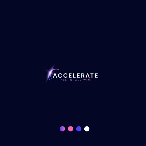 Accelerate 2024 Logo Comps Design by S H A Y