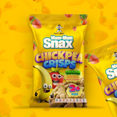 Packaging Design - Healthy Snack for Kids Design by A2Z ♈︎BRANDING♈︎©