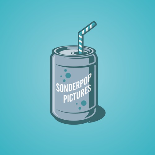 Create a japanese soda can inspired final logo based on existing concept for video production agency Design réalisé par CKD73