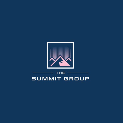 The Summit Group - A logo for the company and professional athletes Design by Vic People Studio