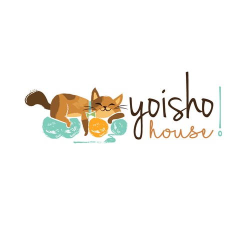 Cute, classy but playful cat logo for online toy & gift shop Diseño de lindalogo