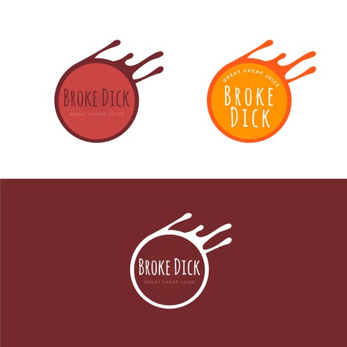 Broke dick e-juice | Logo design contest | 99designs