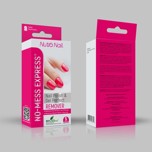 Nutra Nail Gel Remover Design by Rajith Shantha