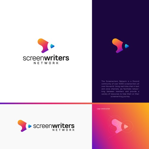 Screenwriting Community Seeks Inventive Logo! Design réalisé par Giunise