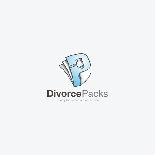 Divorce Logo  - UPDATED BRIEF, Ideally hand/computer drawn / Original Logo - Blind Filter Enabled Design by okdesignstudio