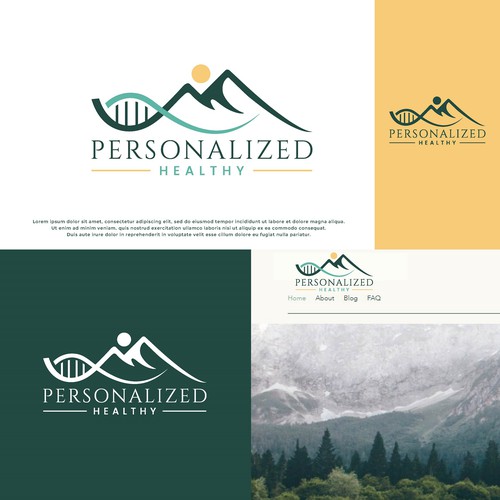 Simple, abstract logo that conveys luxury health experience Design by choryTN