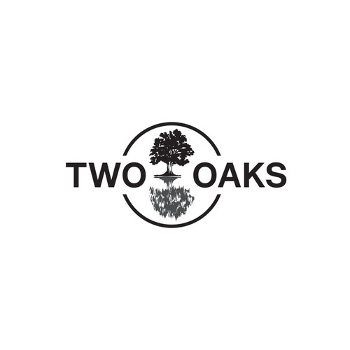 Construction, 3 business owners, use the work TWO oaks in our logo , very bold and intense  graphic Design by Color Dot