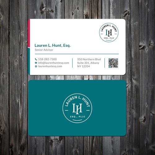 Design business cards and letterhead for a modern law firm Design by Roni_