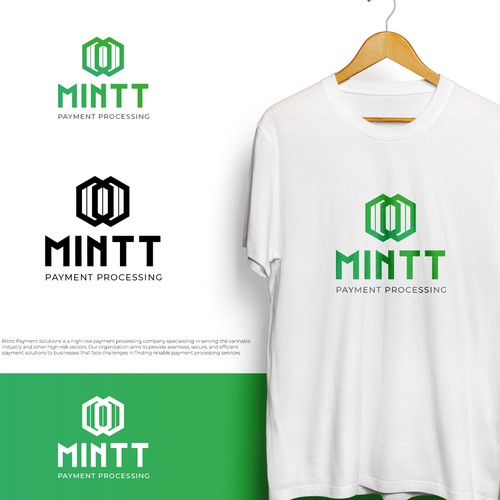 "Urban Trendsetter: Create a Stylish & Bold Logo for Mintt Payment Solutions - Design by BouncyMind