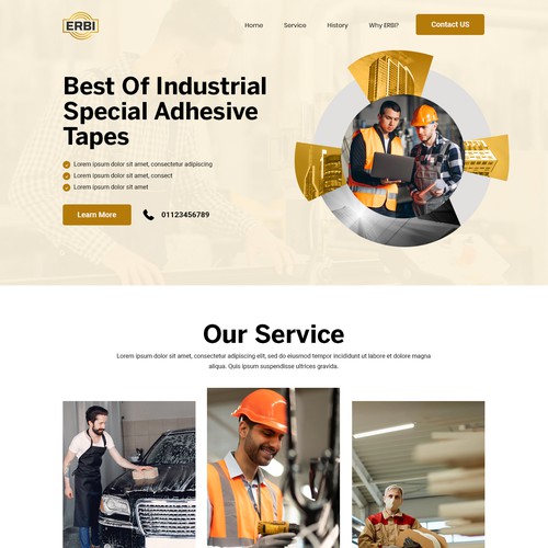 Proposta di design per un contest della categoria Design di sito web realizzata da monodeepsamanta