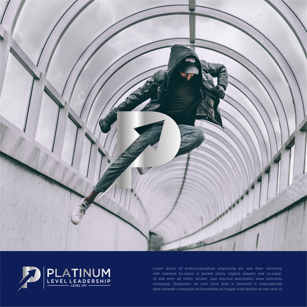 Design by Arvie™ titled "Platinum Level Leadership"