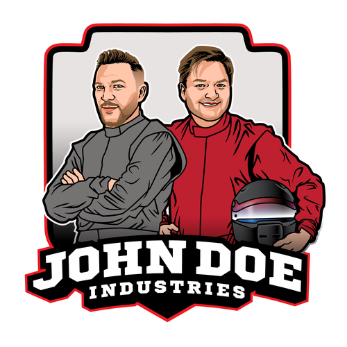 John Doe Industries - twitch, YouTube, Instagram Design by OITvector