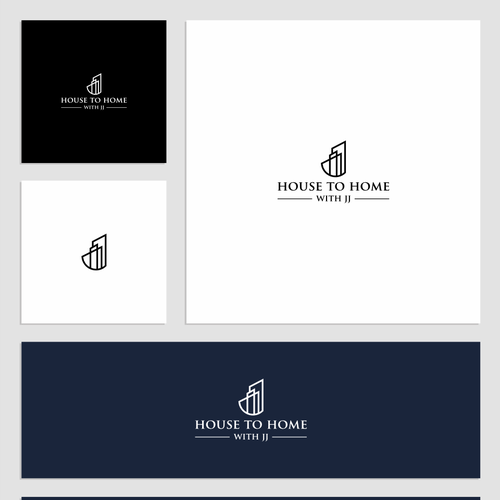 Design di "House to Home with JJ" REAL ESTATE AGENT LOGO!! di Faqieh