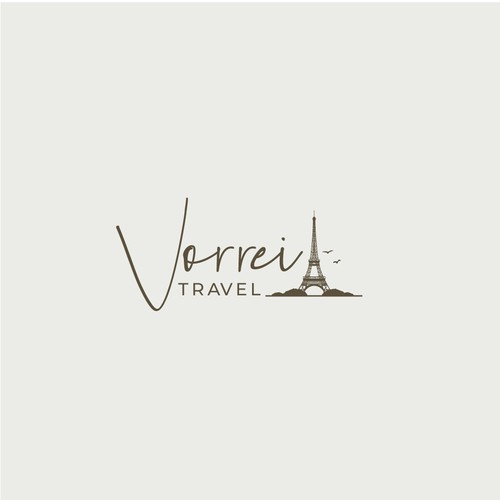 Boho European Travel Logo Design Design by FoxCody