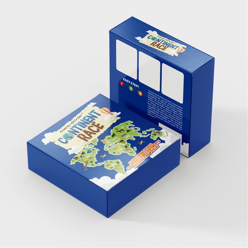 Continent Race - Kids Game -  Learn about the World! Design por Mrs Design ♥