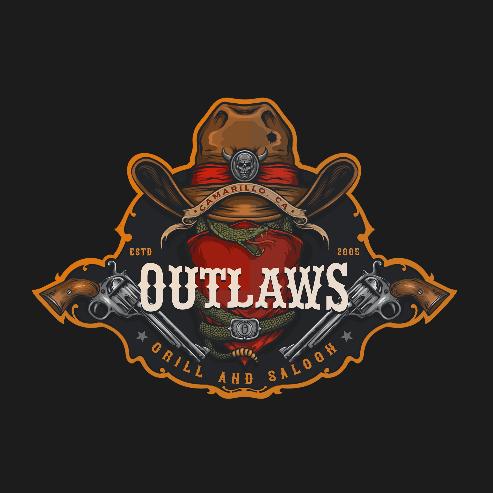 Outlaw Logos - Free Outlaw Logo Ideas, Design & Templates