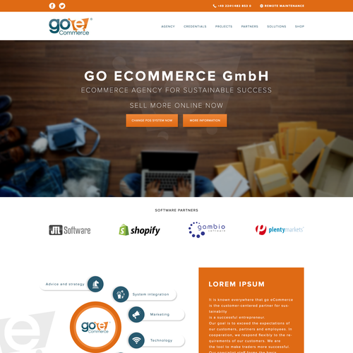 Web page design contest entry by VirtuaLPainter