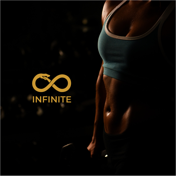 Luxury Fitness Logo Design – Infinite Brand Identity