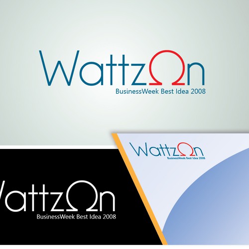 Help WattzOn (BusinessWeek Best Idea 2008) with a new logo Design by pasuljko
