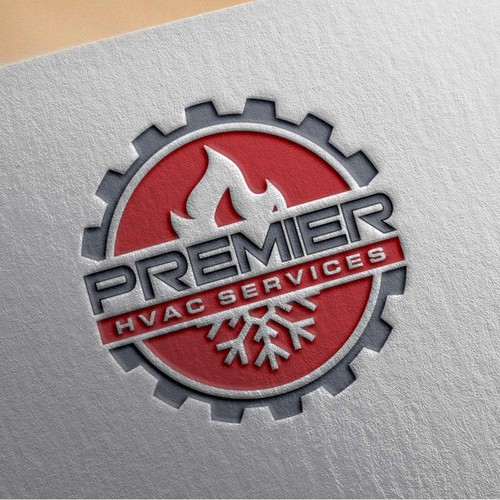 LOGO for HVAC Company (Air-conditioning, cooling and heating) Design por 7statis