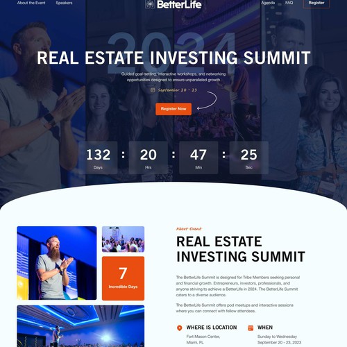 Event Website Design Needed for Wordpress Design by FaTiH™
