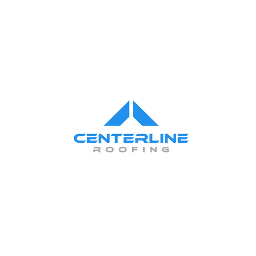 Centerline Roofing logo design contest. Design by LivRayArt