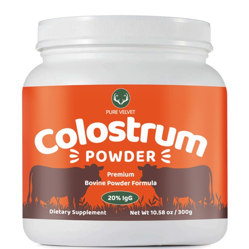 Design di Re-design Supplement Label to capture Amazon shopper attention & boost CTR - Colostrum Powder di Cameleon77