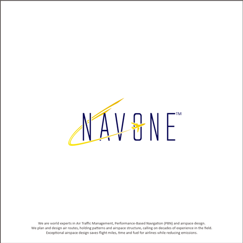 NavOne Logo - Sub Brand of NavPass.aero Design by NOBODY_DESIGN