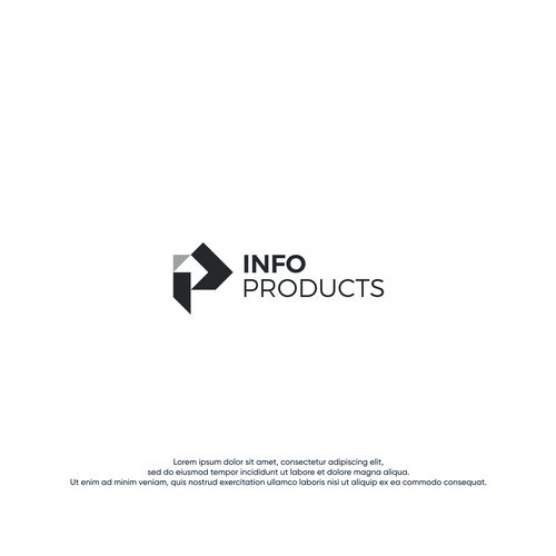 InfoProducts.com - Logo & Branding Design by ᶜˢ░ₒᵤᵣₐGraphic