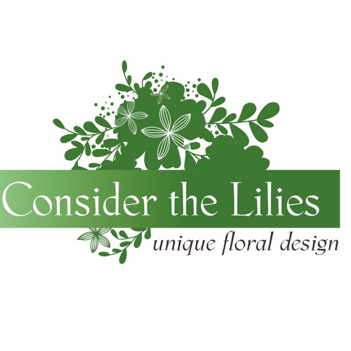 logo for Consider the Lilies Logo design contest