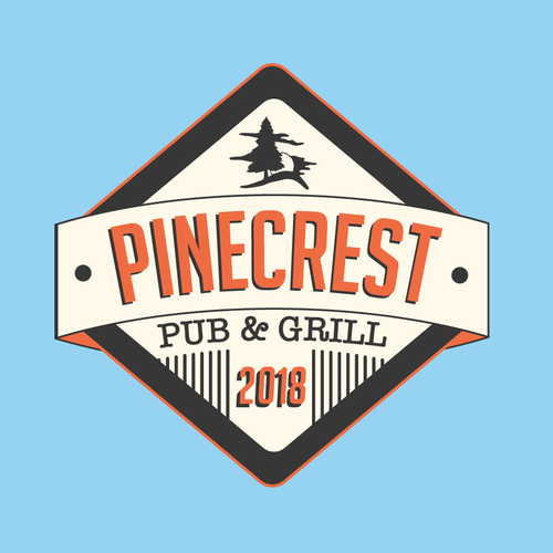 Pub & Grill Logo Design by 99.milic