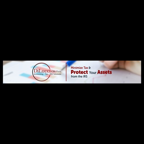 Simple and Professional Tax Law YouTube Banner Design by Wisden