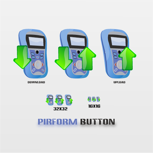 New button or icon wanted for PIRform デザイン by dearHj