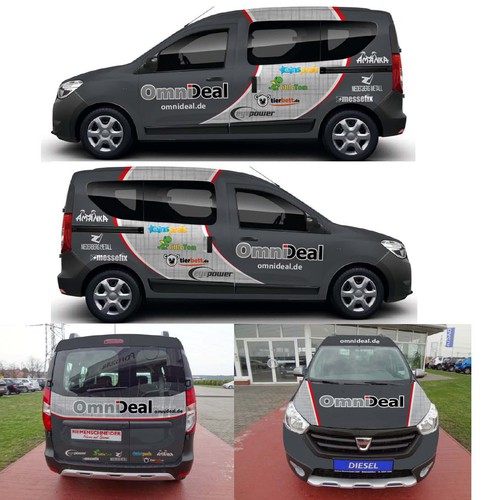 Car, truck or van wrap contest entry by loveINA