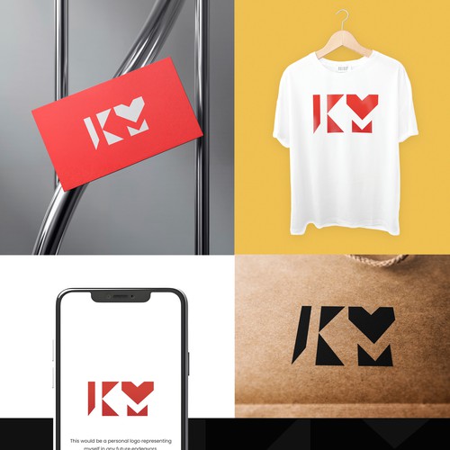 "Design a Distinctive Monogram Logo for the initials KM. (Male)" winning Logo design
