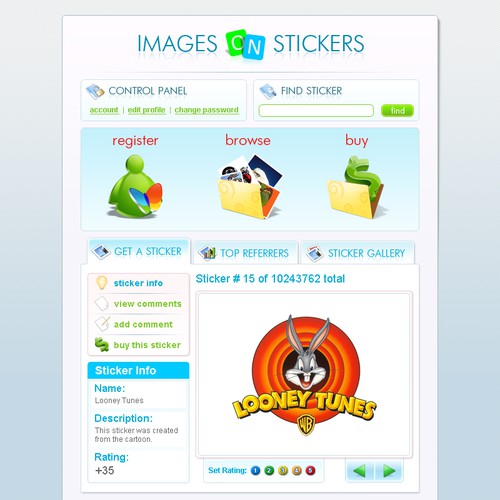 $300 - Uncoded Template - Home Page & Sub-Page - WEB 2.0 Design por CBEPXPA3YM