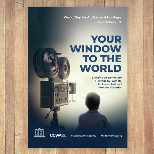 Poster Design for a worldwide audiovisual event Design by designat1892