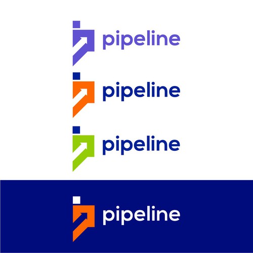 Design a cool, sleek, tech-oriented logo for Pipeline Design by Dmitri Cezaro