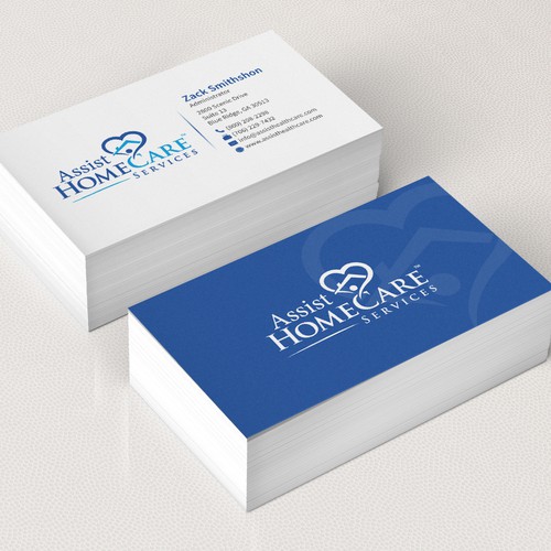 Business Card for Home Health Agency Design by AkGraphicsSolutions