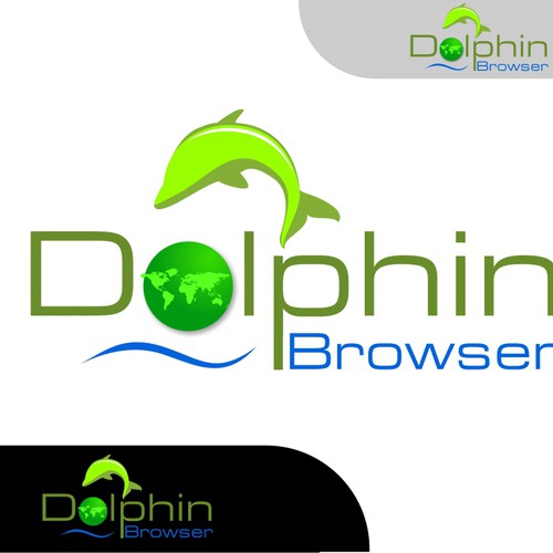 New logo for Dolphin Browser Design by Nanak-DNA
