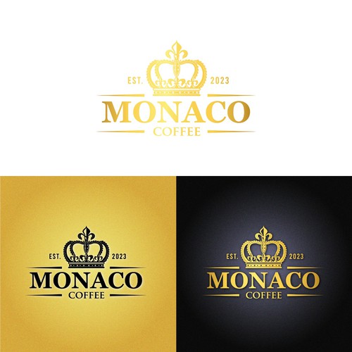 Monaco Coffee Design by brightoneart